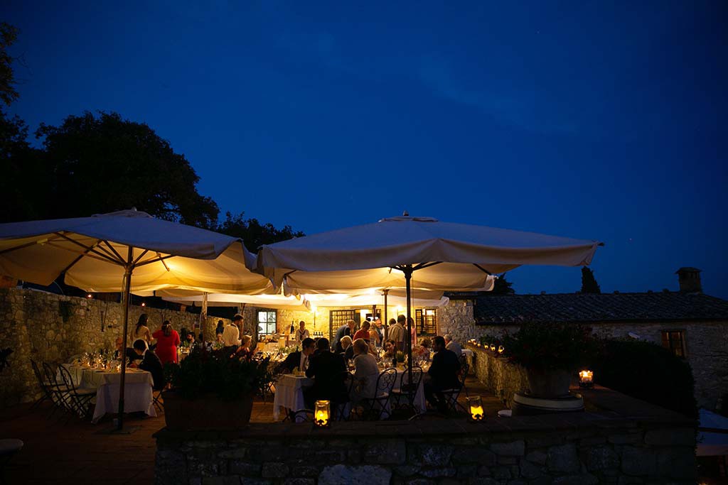Wedding Dinner in Tuscany 