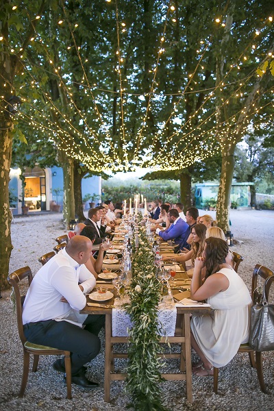Perfect Rustic Setting for an Italian Outdoor Wedding