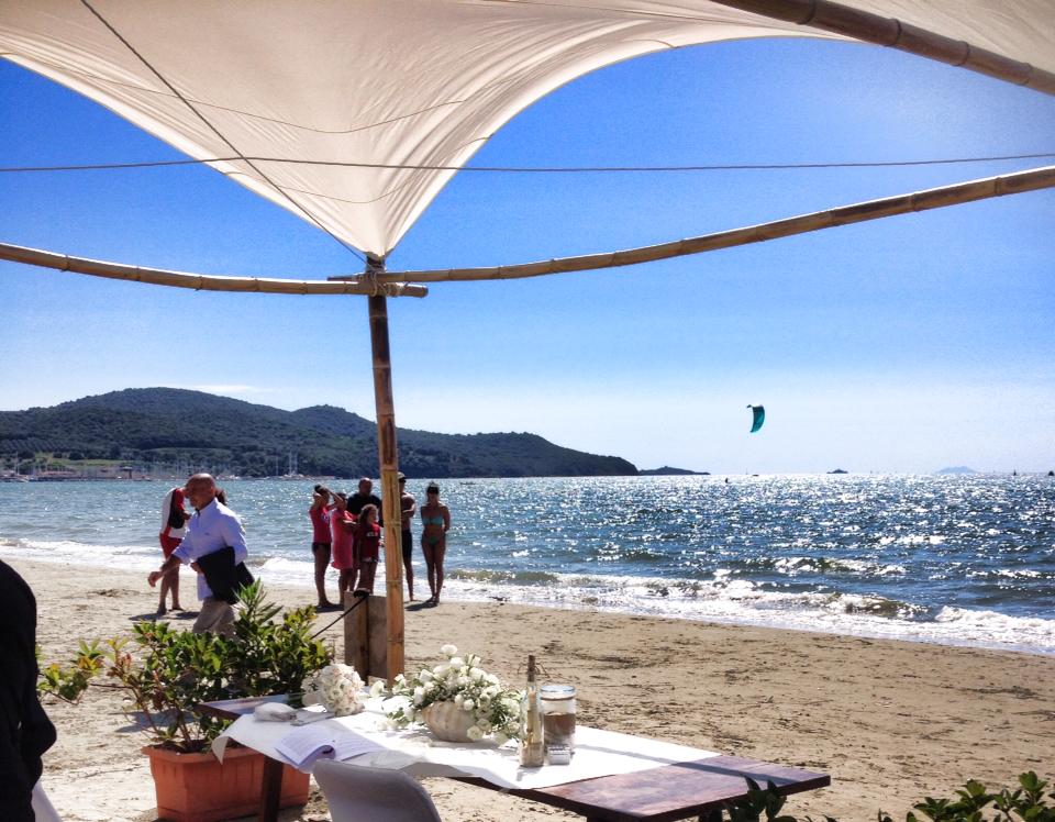 Beach Wedding in Tuscany