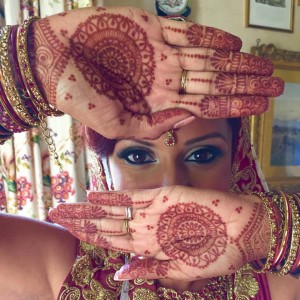 bride - Indian wedding in Tuscany