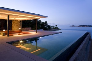 Modern villa with pool