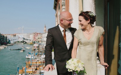Civil Wedding Elopement in Venice