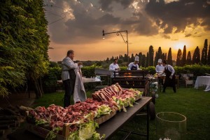 Wedding Reception Dinner in Tuscany
