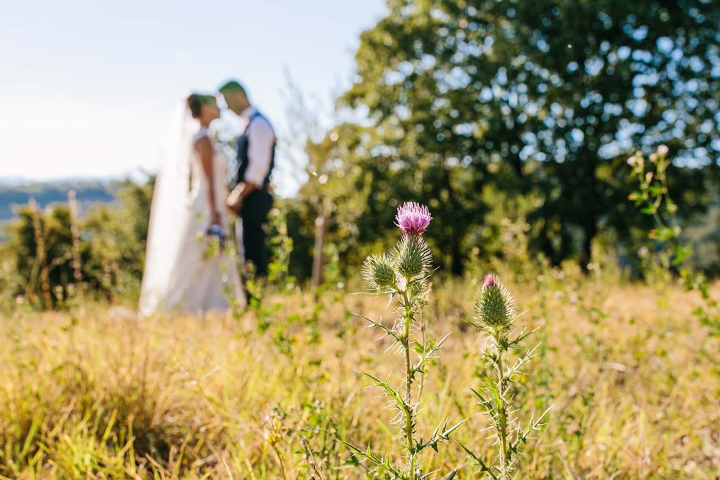 Bridal couple in Italy 