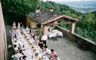 Lena and Francis Country House Wedding in Tuscany