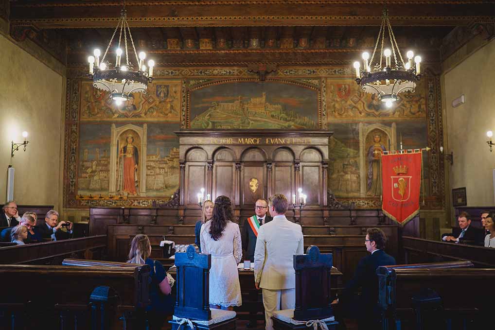 Civil Wedding in Cortona