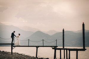 Lago Maggiore bridal couple