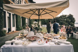 Lake Maggiore wedding reception in Villa
