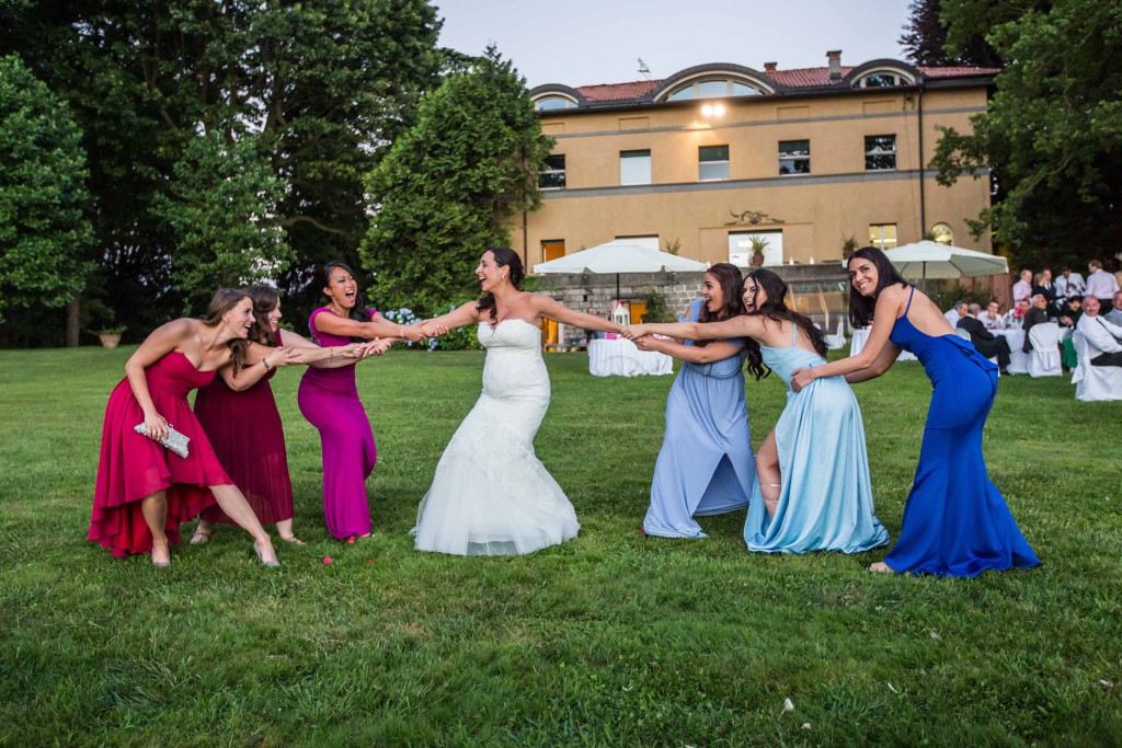 bride on Lake Maggiore