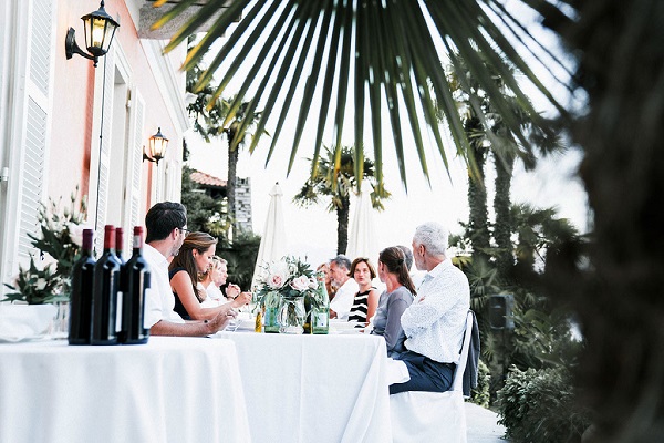 Outdoor Wedding Reception