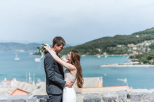 Portovenere Wedding couple Cruise Wedding